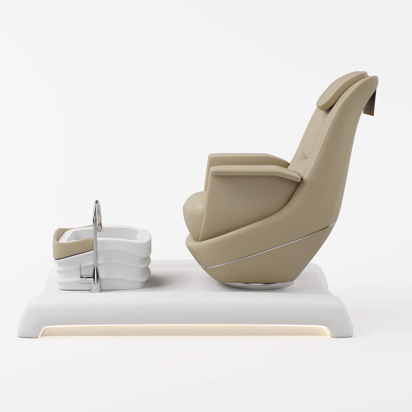 BENORAVO Fashion Modern Plumbed Pedicure Spa Chair