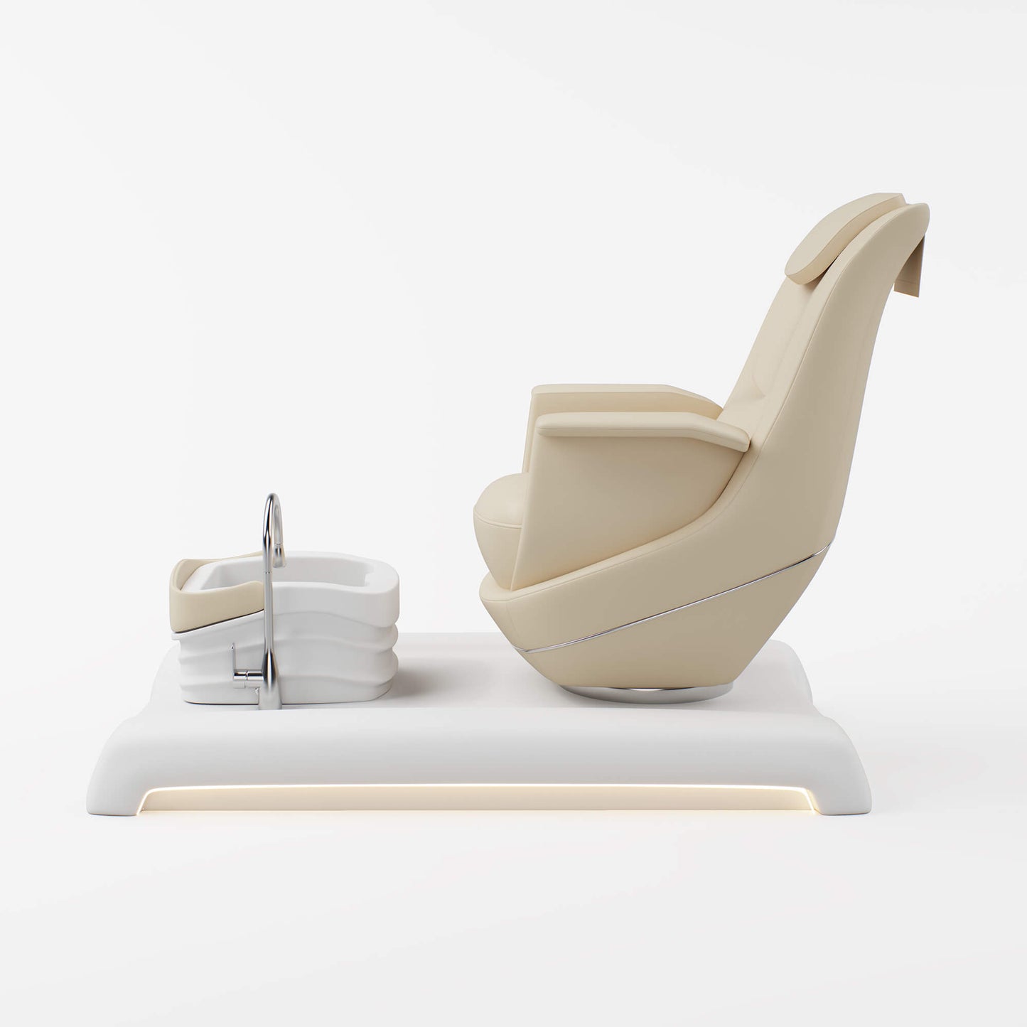 BENORAVO Fashion Modern Plumbed Pedicure Spa Chair