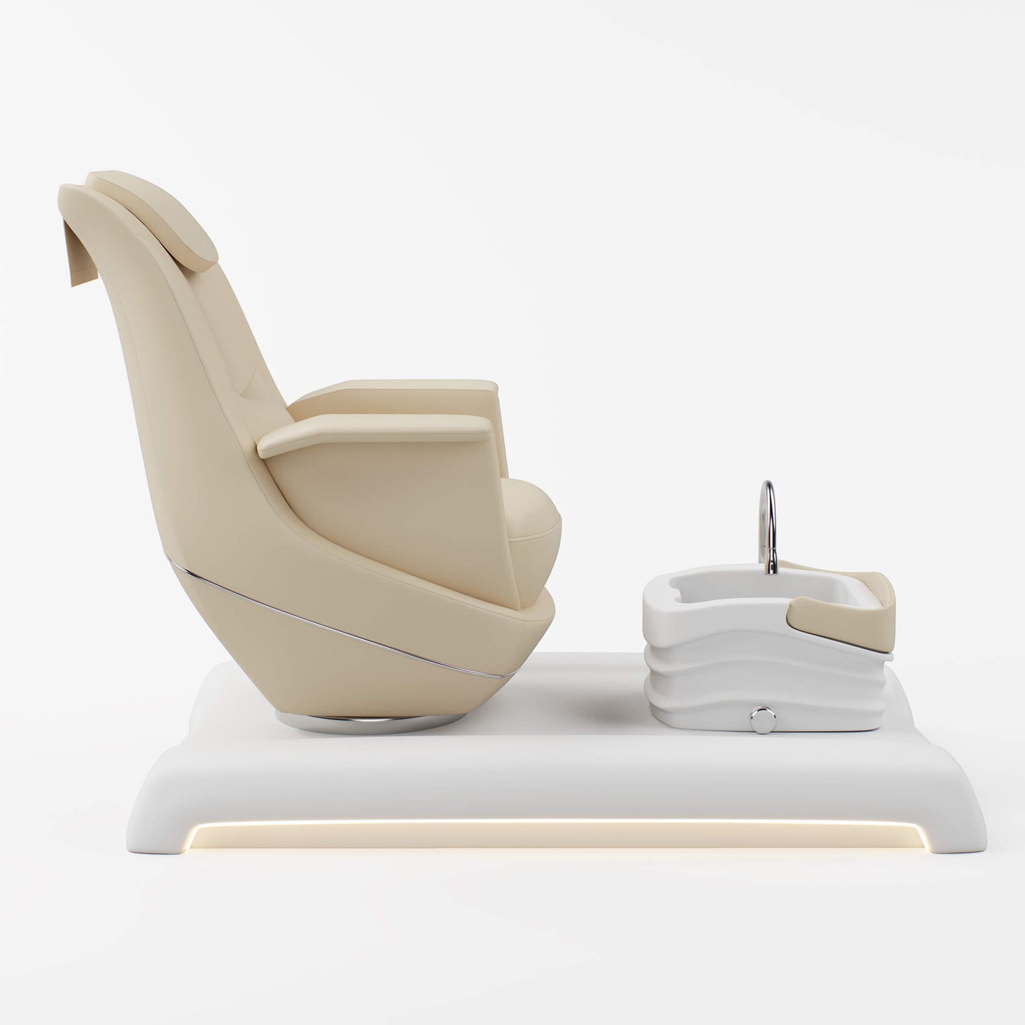BENORAVO Fashion Modern Plumbed Pedicure Spa Chair