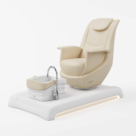 BENORAVO Fashion Modern Plumbed Pedicure Spa Chair