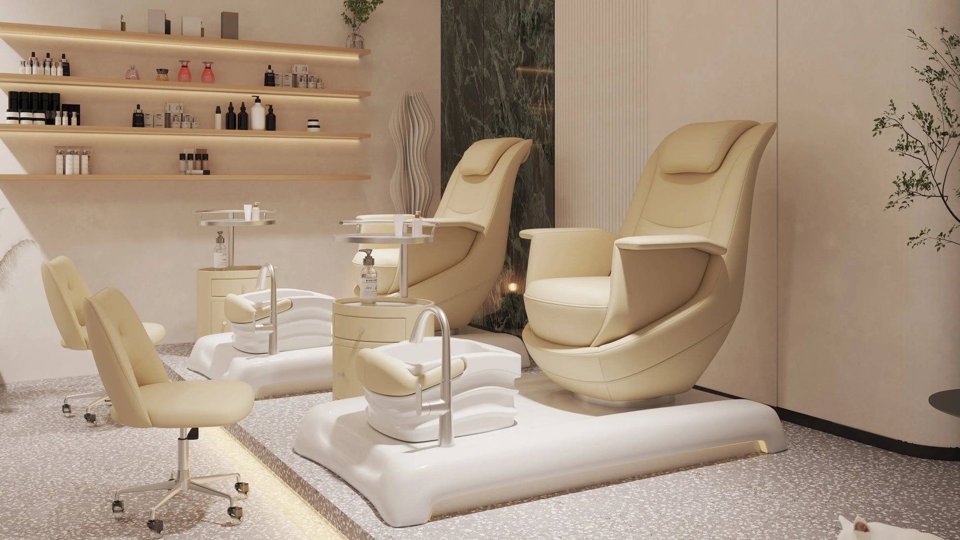 BeNoravo Luxurious Modern Pedicure Spa Chair BeNoravo