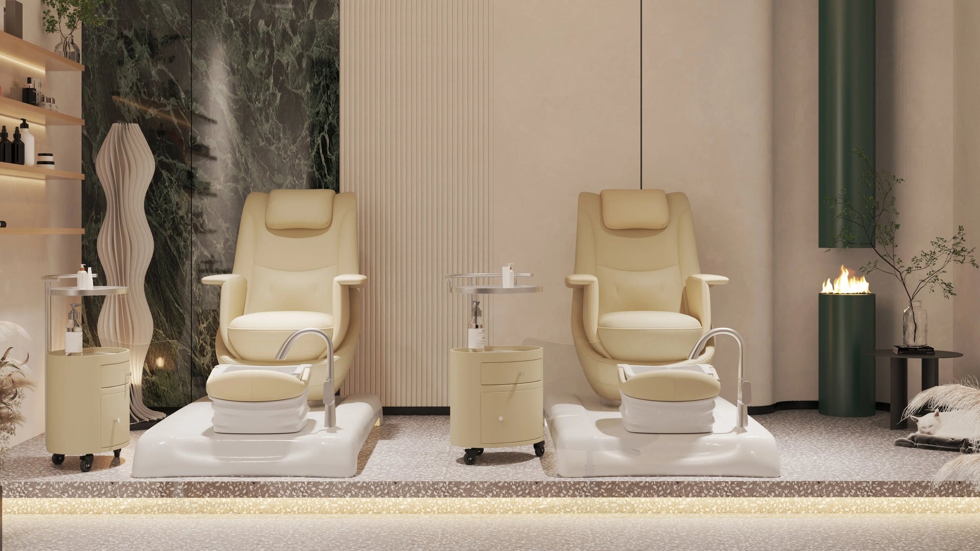 BeNoravo Luxurious Modern Pedicure Spa Chair BeNoravo